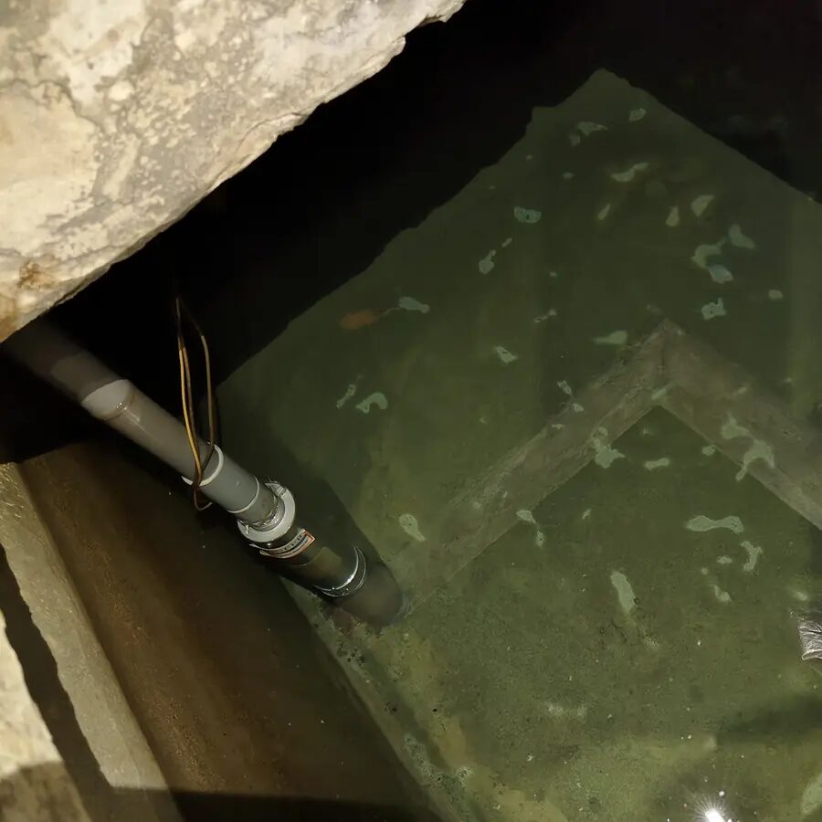 桃園水電施工實績－地下蓄水池管路查修