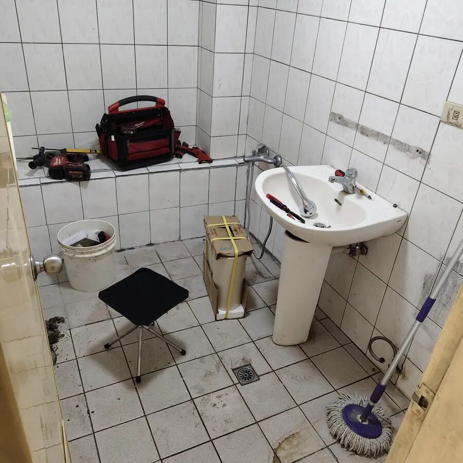 桃園水電施工實績－衛浴設備拆裝與管路檢查