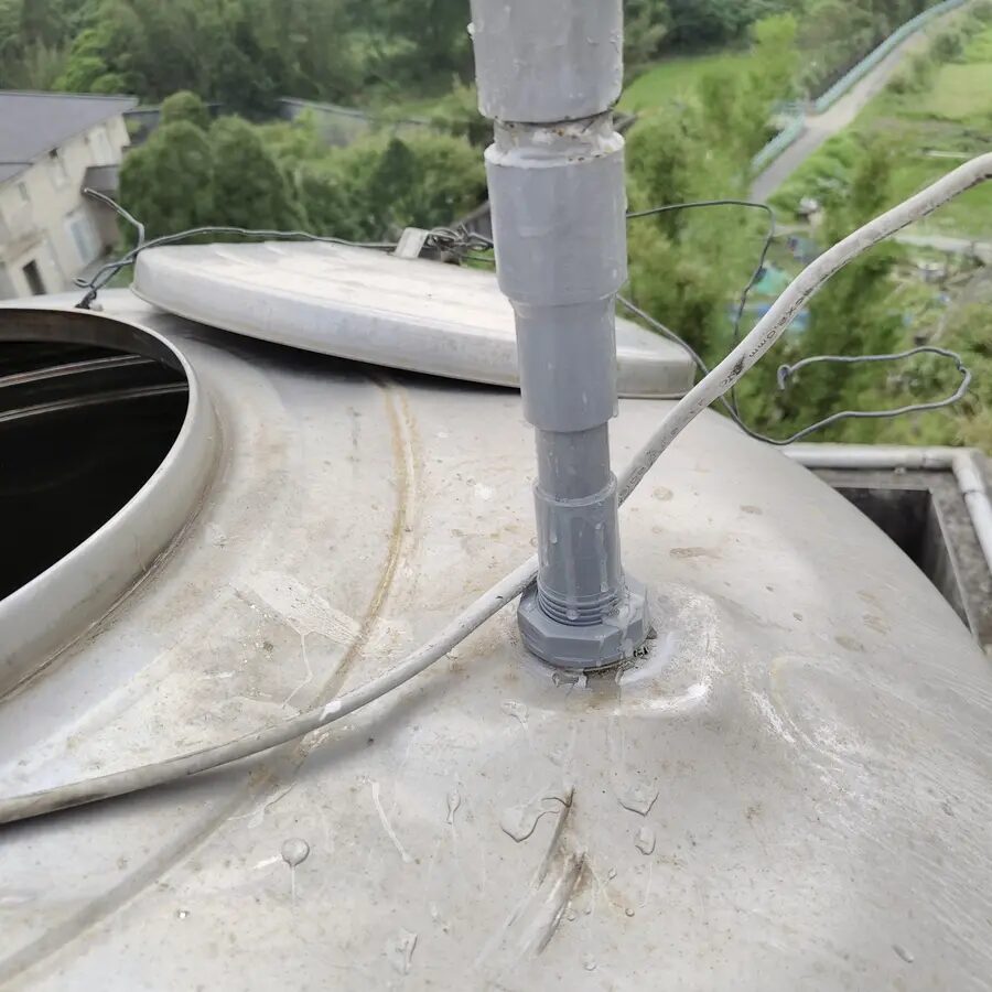 桃園水電施工實績－水塔立管與接頭更新
